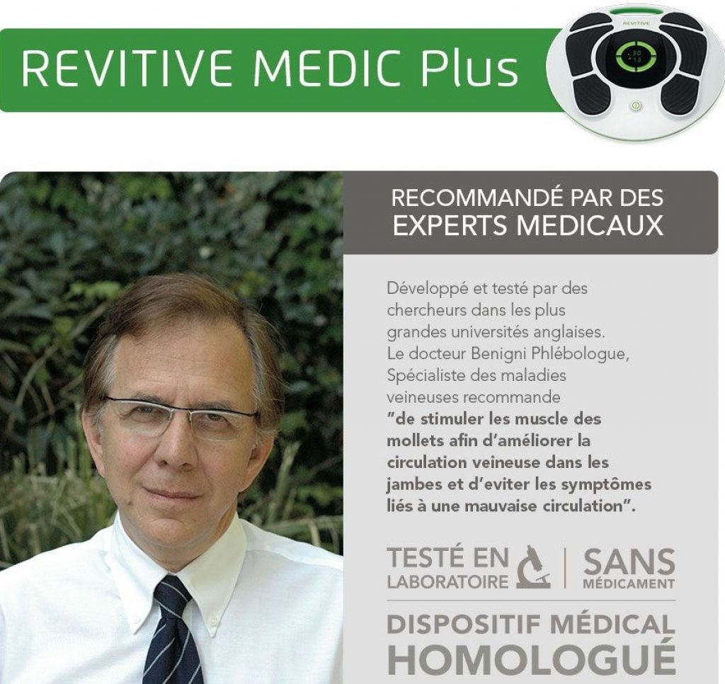 Revitive Medic Plus - Avis sur le meilleur stimulateur sanguin 2018